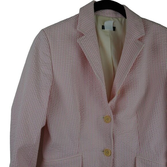 J.Crew Women's Pink Jacket‎ Blazer Size 2 - Picture 3 of 12